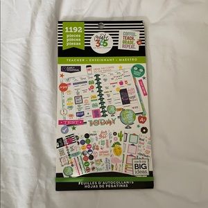 NWT The Happy Planner Teacher Value Pack